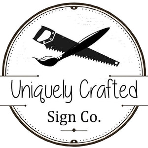 Uniquely Crafted Wooden Painted Personalized Signs